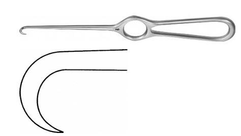 КОХЕР РЕТРАКТОР 1-ЗУБ. ГОСТР. 205MM